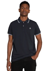 Navy Blue Monogram RC Polo