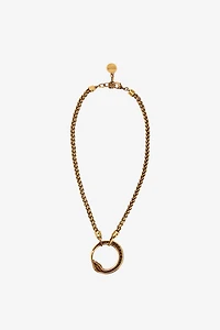 Necklace With Snake Pendant