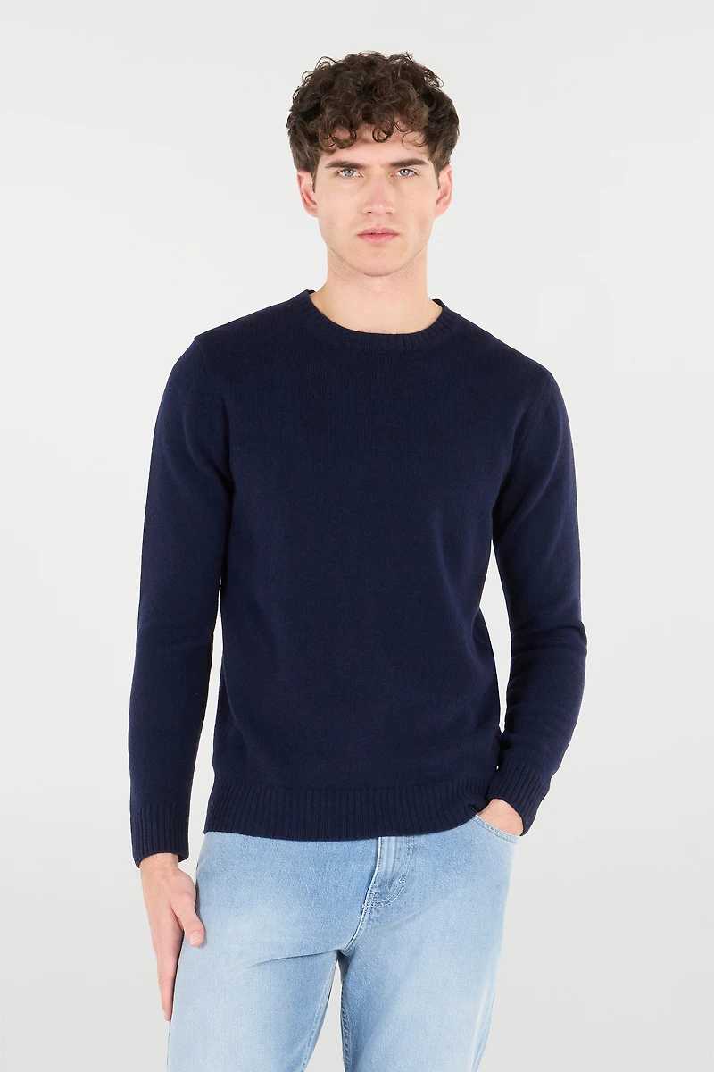 Wool Crew-Neck Sweater