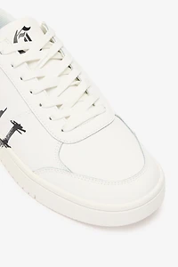 Sneakers With Graffiti Logo