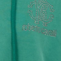Green Hoodie Sweatshirt with RC Monogram Logo