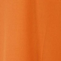 Orange Single-Breasted Jacket with Logo Strap