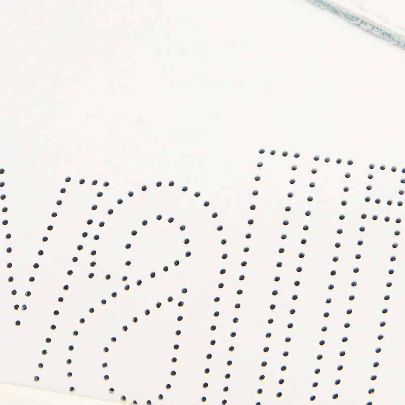 Sneakers With Perforated Logo