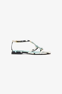 Ray of Sea Print Sandal