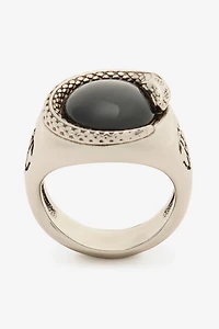 Cocktail Ring With Snake
