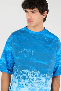 Stretto di Messina Print T-Shirt