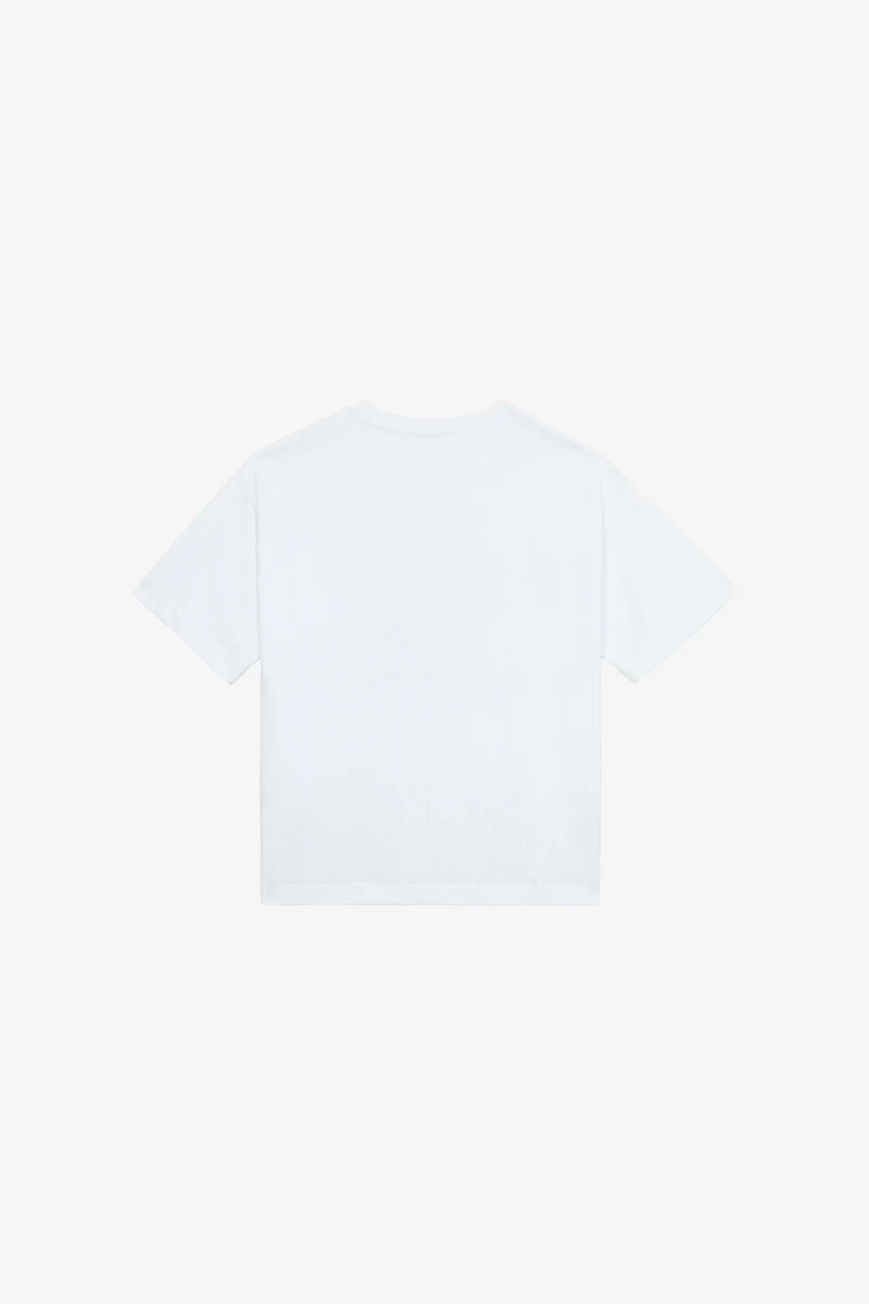 Zebra-Print T-Shirt With RC Monogram And Logo