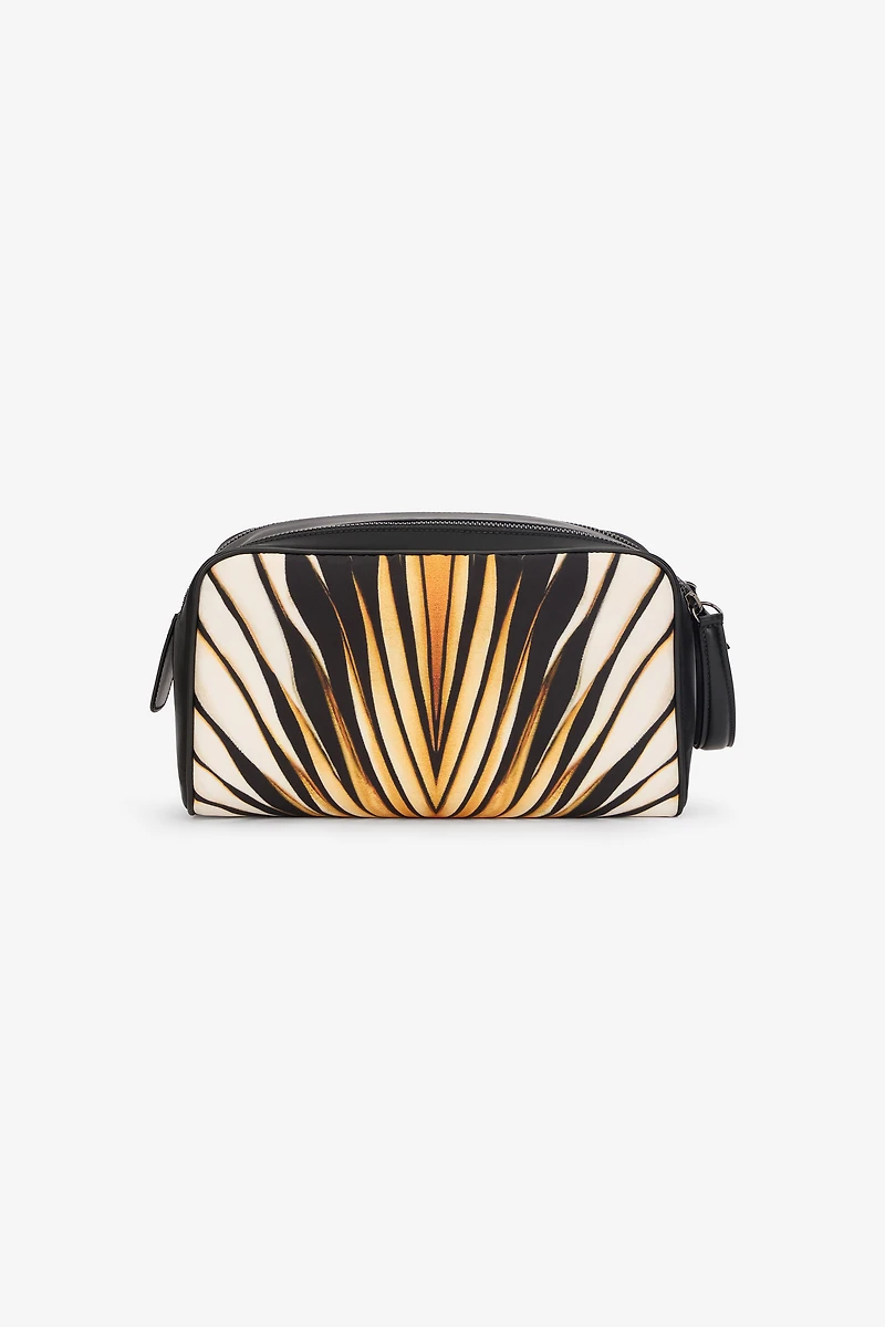 Pouch With Ray Of Gold Print