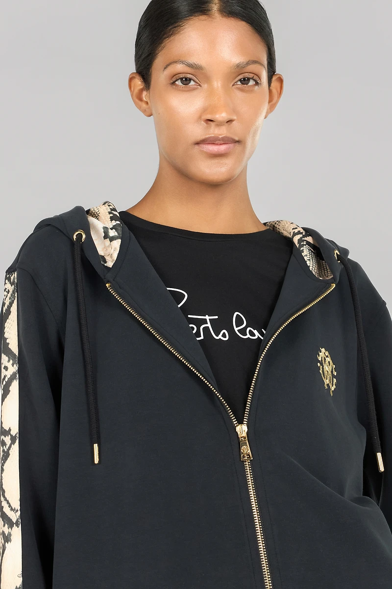 Zip-up hoodie