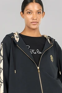 Zip-up hoodie