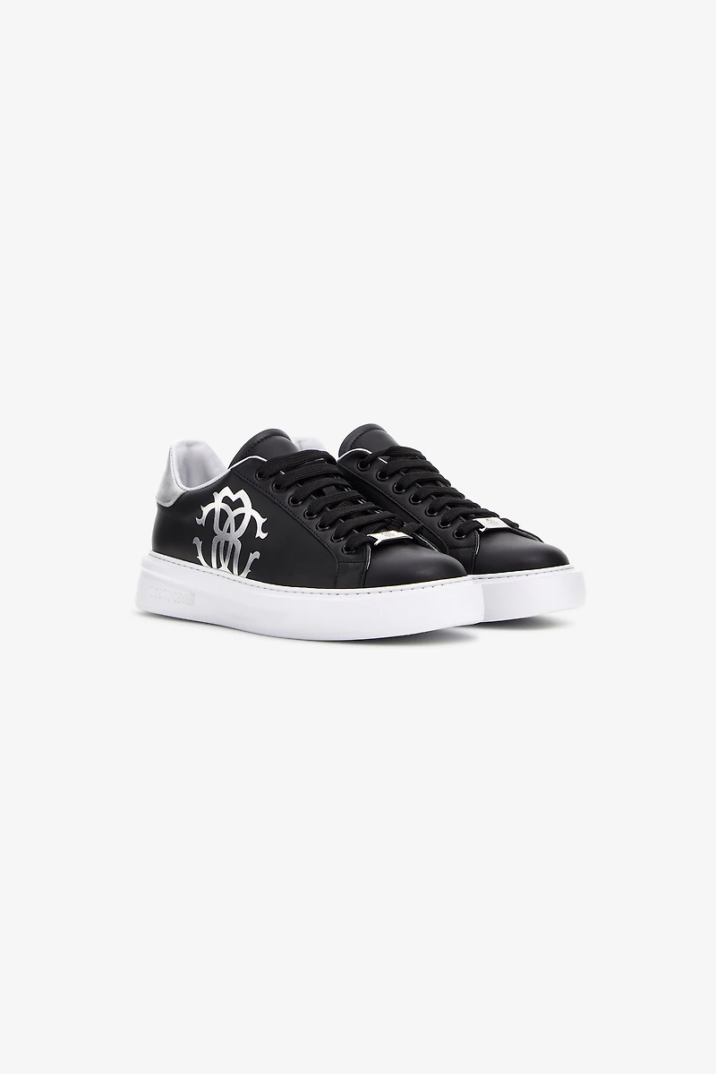 Sneakers with Monogram Mirror Snake