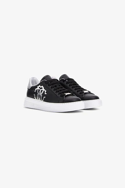 Sneakers with Monogram Mirror Snake