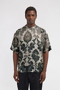 Broccato Print T-Shirt