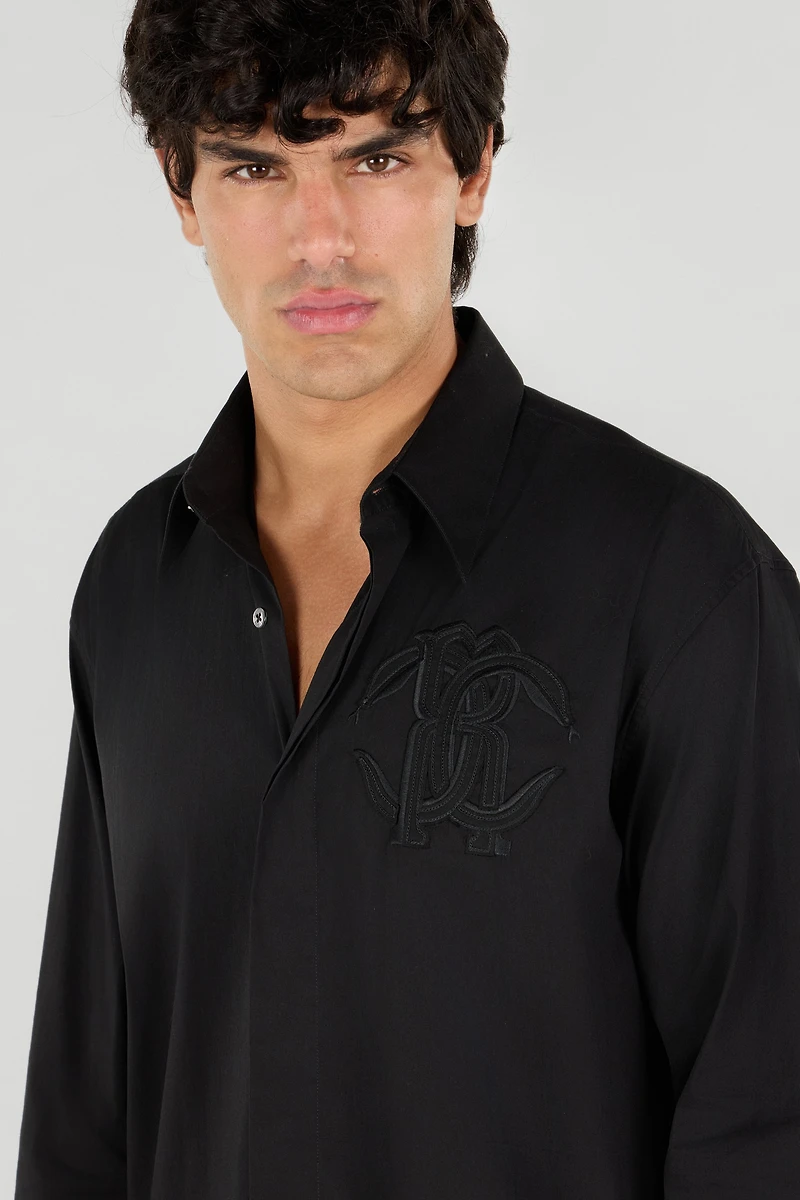 Embroidered Logo Shirt