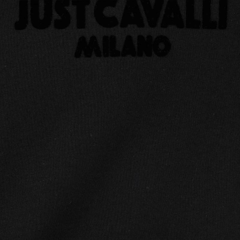 T-Shirt With JC Monogram And Contrasting Topstitching