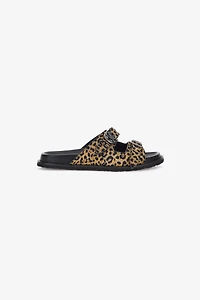 Jaguar Skin Print Sandal