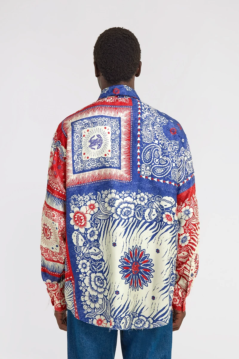 Bandana Print Shirt