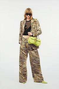 Tiger Skin-Print Jacket