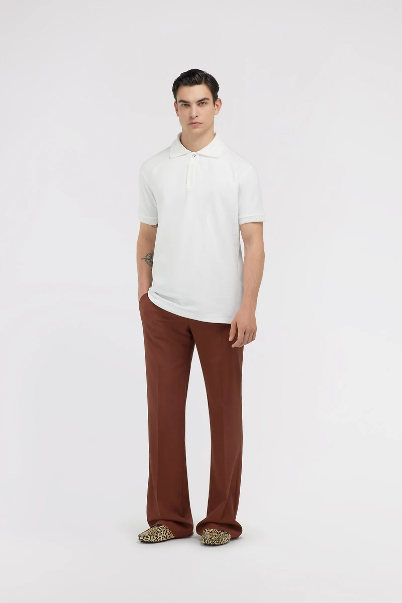 Tailored trousers with Fang detail