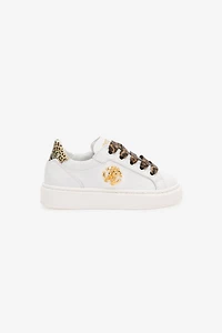 Sneakers With Jaguar Skin Details