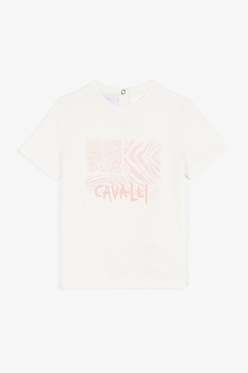 Animalier Patchwork-Print T-Shirt