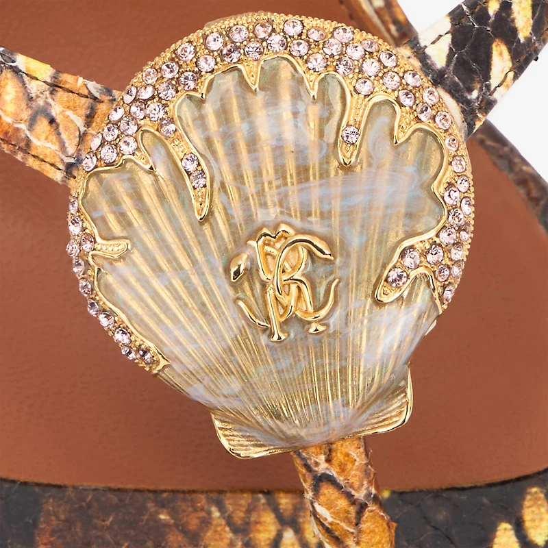 Sandals With Python And Shell Print