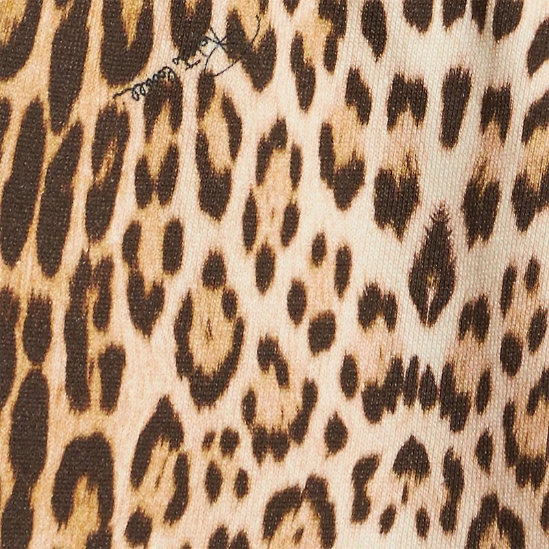 Sports Pants With Jaguar Skin Print
