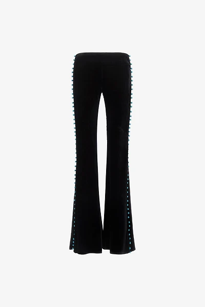 Flare Black Trousers