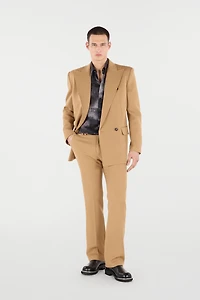 Striped Virgin Wool Pants