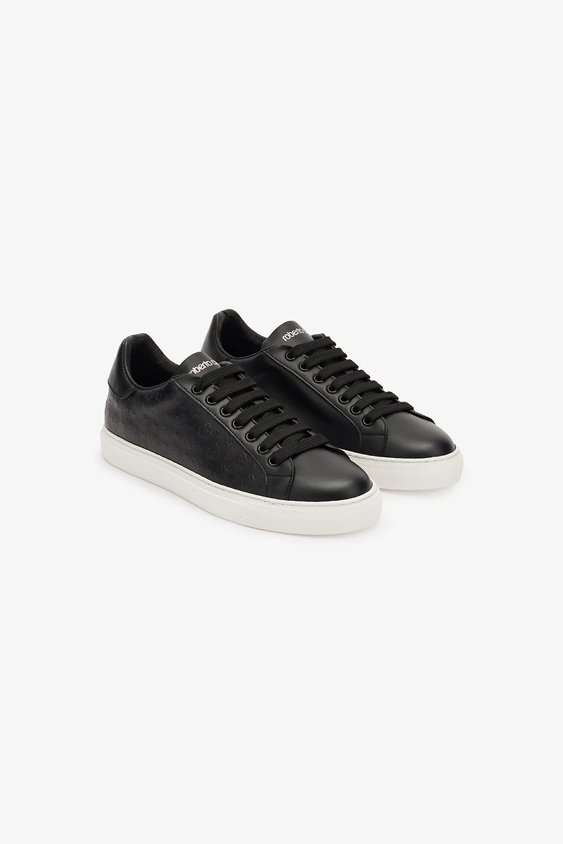 Sneakers with All-Over RC Monogram