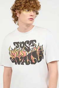 T-Shirt With Front Logo Print