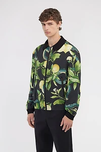 Bomber with Lemon print