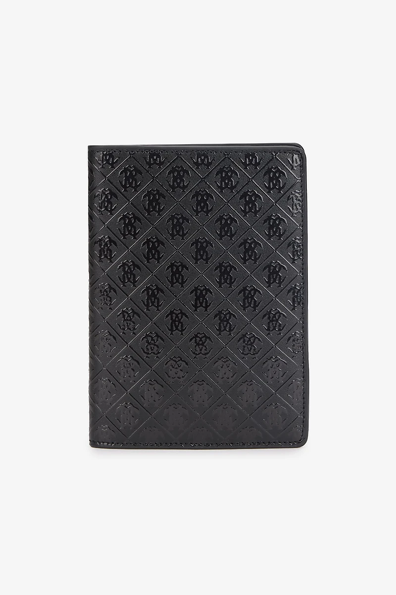 Wallet With All-Over Mirror Snake Monogram