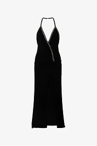 Long Dress With Rhinestones