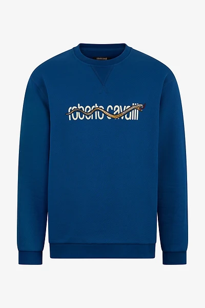 Marble Print Sweatshirt