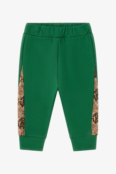 Sweatpants With Logo-Branded Inserts