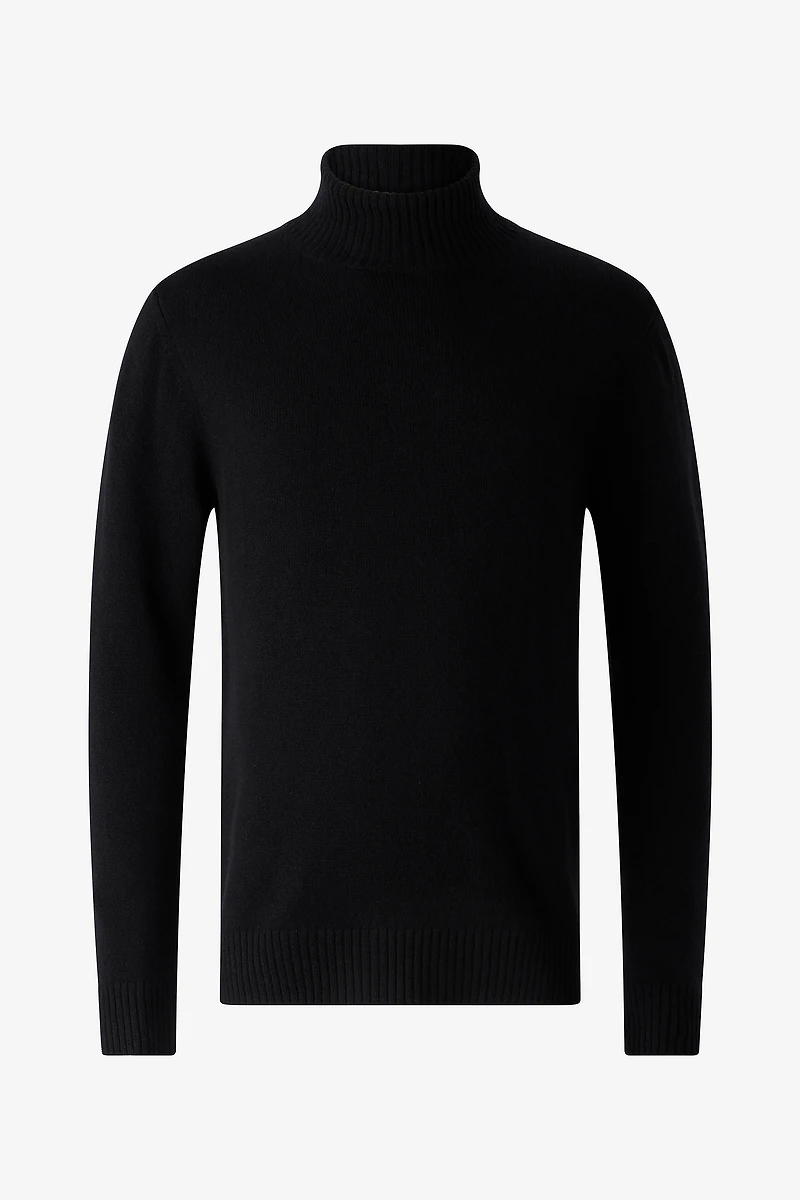Wool Turtle-Neck Sweater