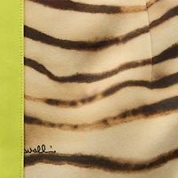 Short Dress With Tiger Skin Print