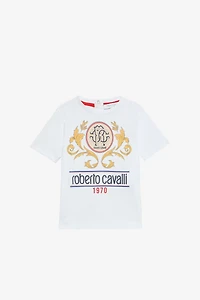 Cotton T-shirt with logo