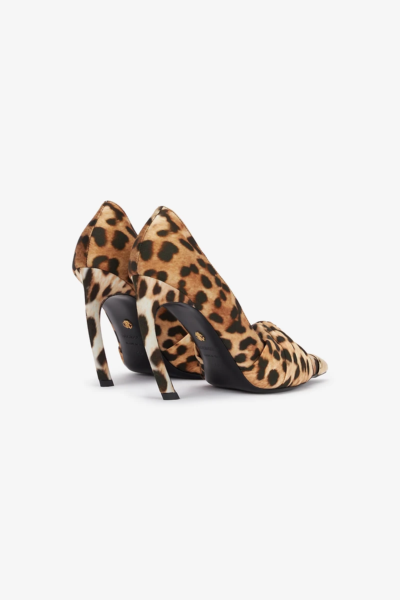 Slingback Le Pettegole Leopard print