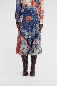 Bandana Print Skirt