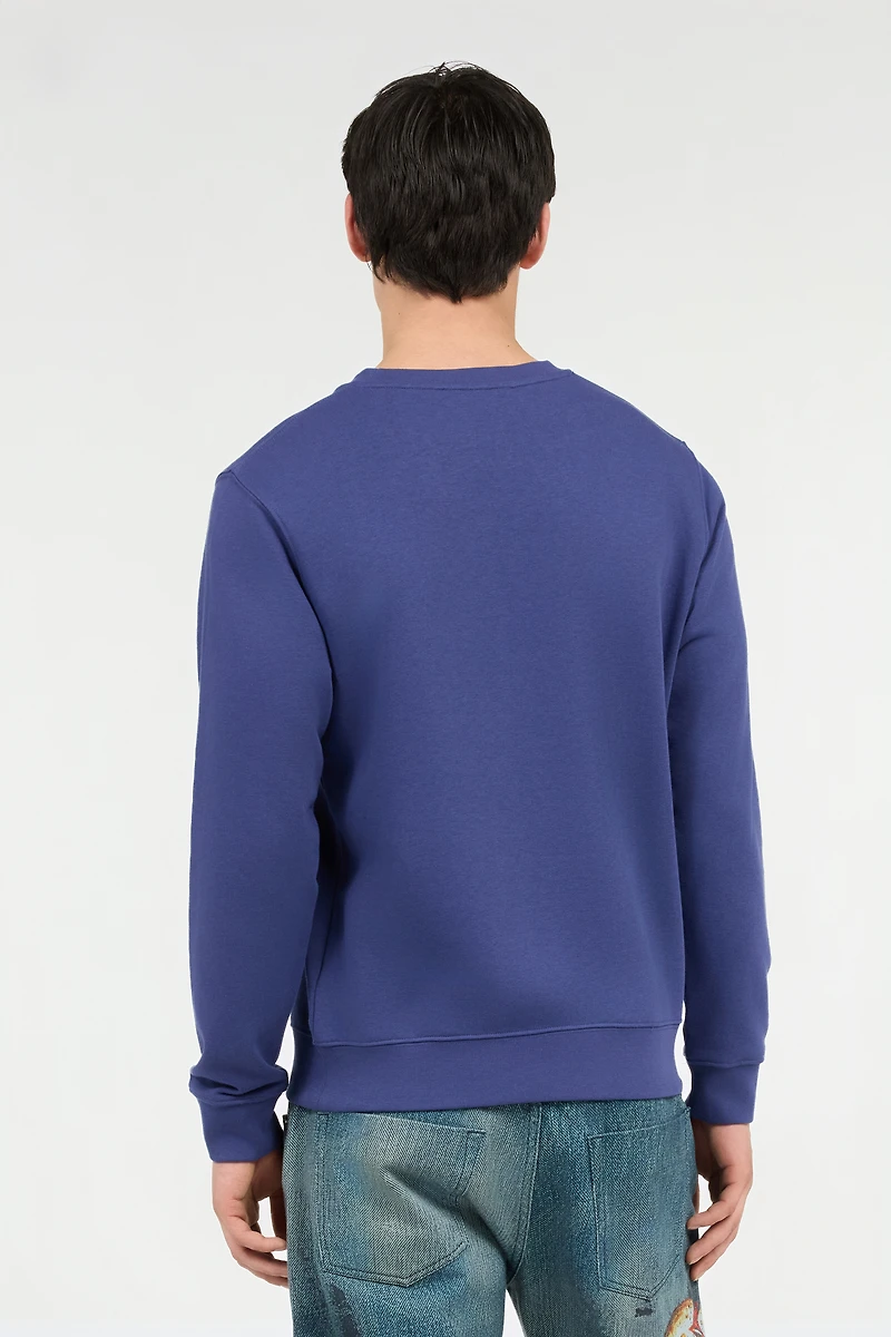 Blue Sweatshirt with Logo