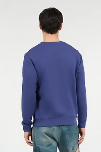 Blue Sweatshirt with Logo