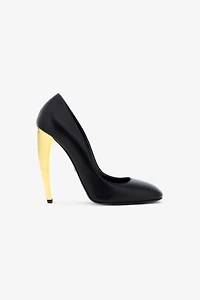 Fang Heel Pumps