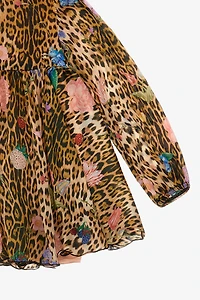 Leopard-print dress