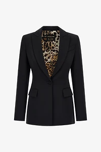 One button blazer