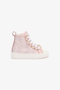 High-Top Sneakers With RC Monogram