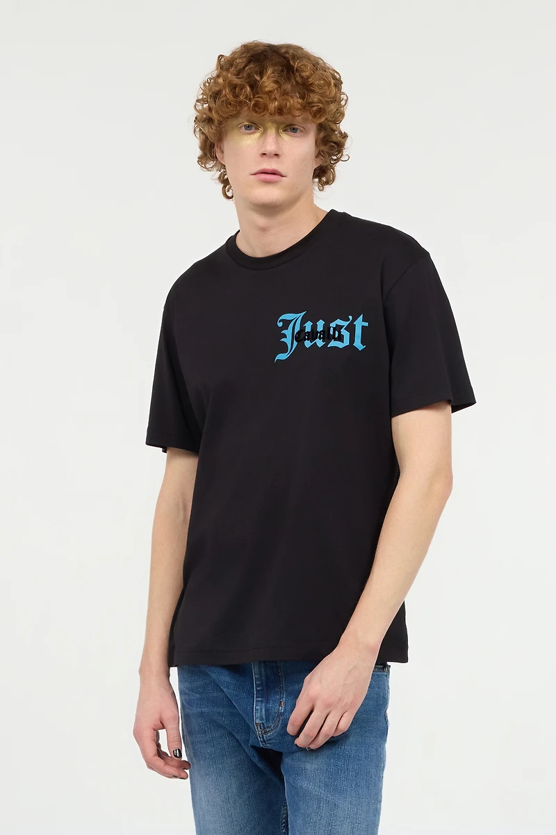 T-Shirt With Two-Tone Logo