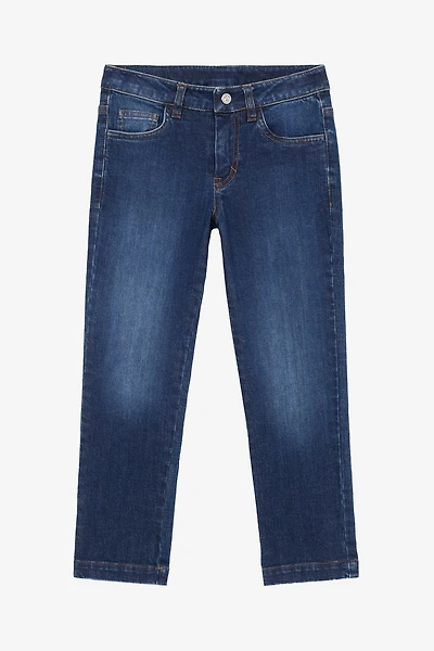 Distressed-Effect Jeans