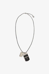 Double Pendant Necklace